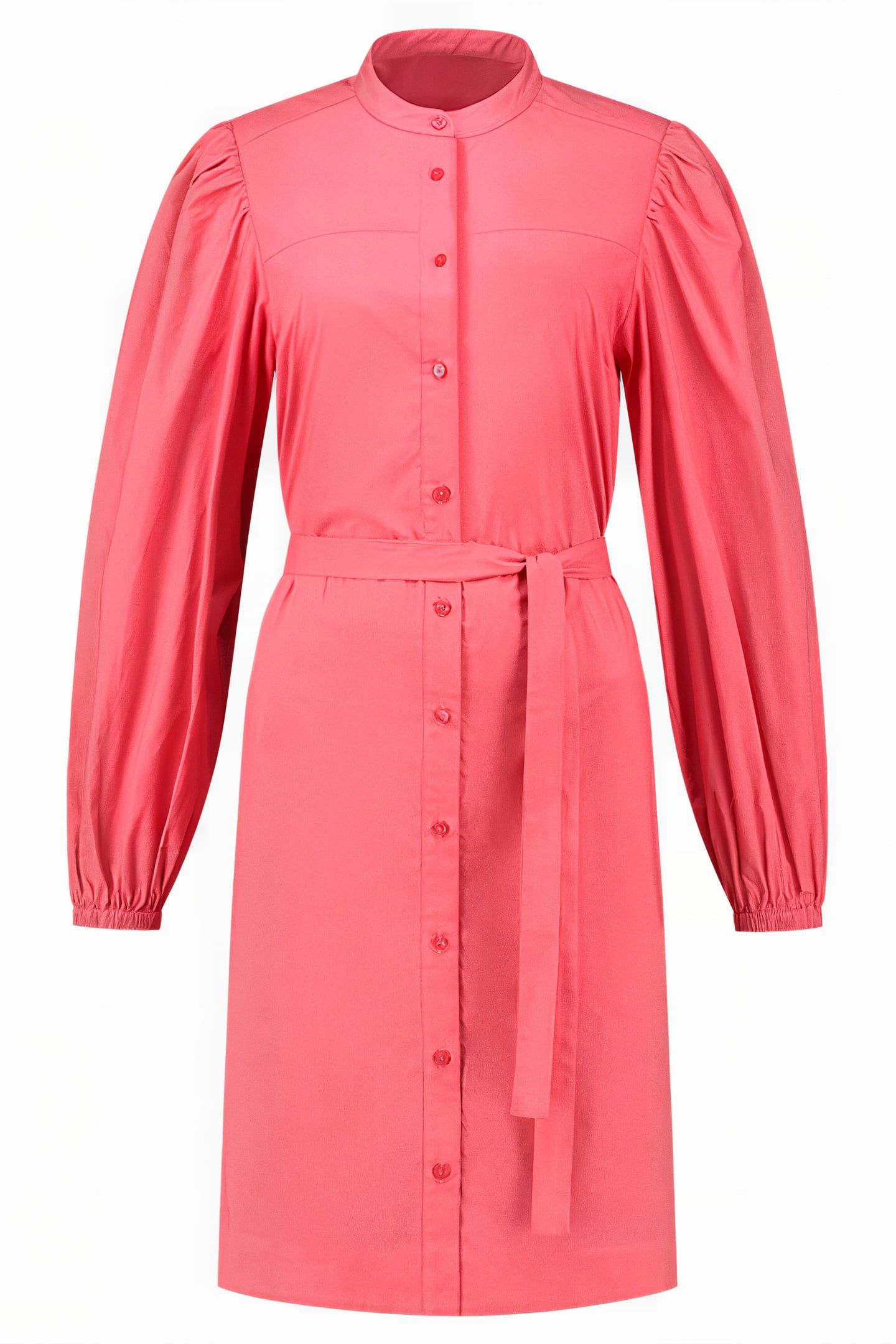 SPENCER DRESS SOLID HONEYSUCKLE 1