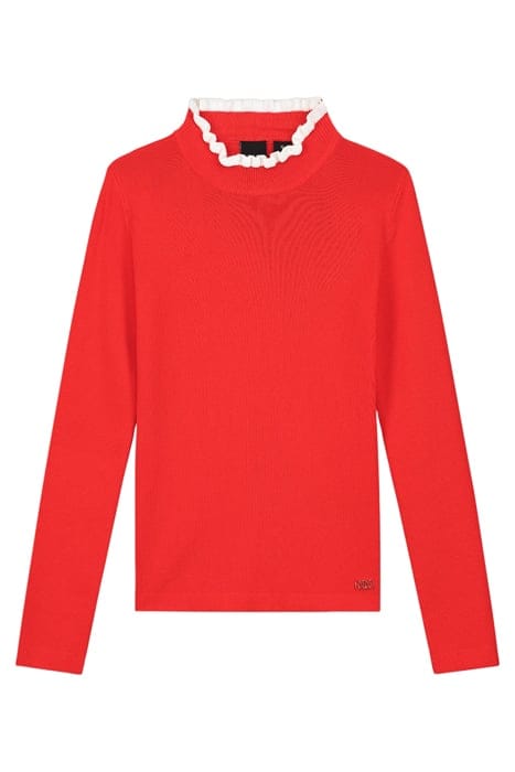 ZOHRA TOP POPPY RED 1