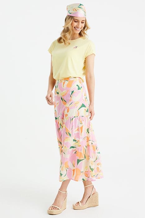 SKIRT MAXI LENGTH PINK 3