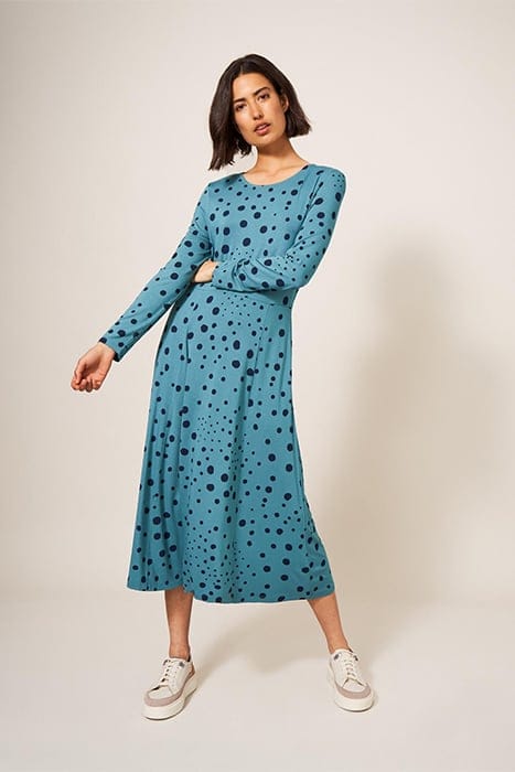 MADELINE ECO VERO JERSEY DRE TEAL 1