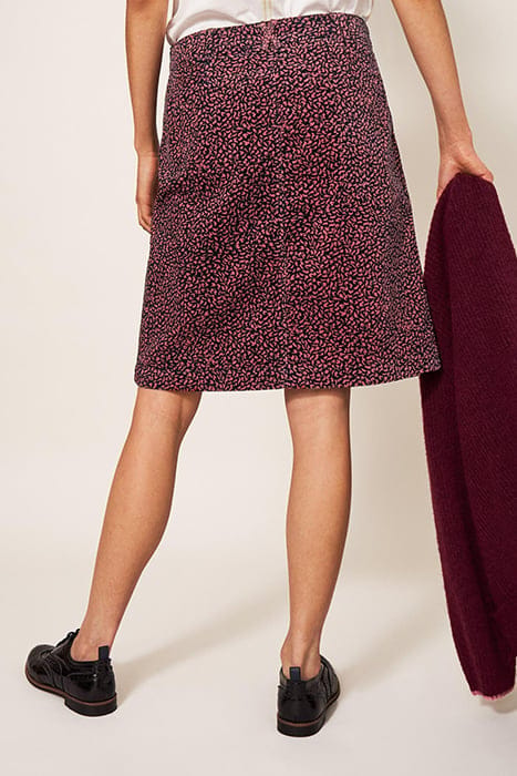 MELODY  CORD SKIRT PINK 2