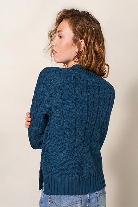 CABLE YOKE JUMPER MID BLUE 2