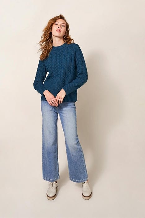CABLE YOKE JUMPER MID BLUE 1