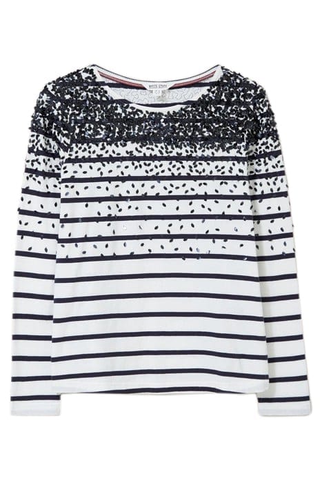 ROXY SEQUIN TOP IVORY 3