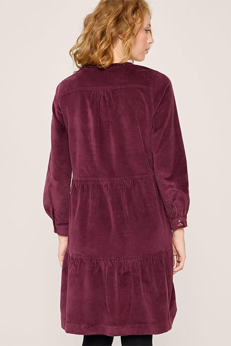 EDITH CORD DRE DARK PLUM 2