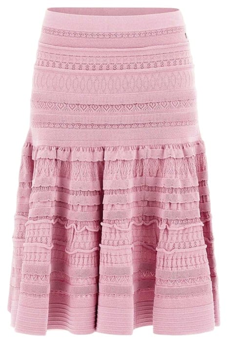 MARCIANO BY GUESS BETHANY SWEATER SKIR VINTAGE MINI SKIRT BL 3