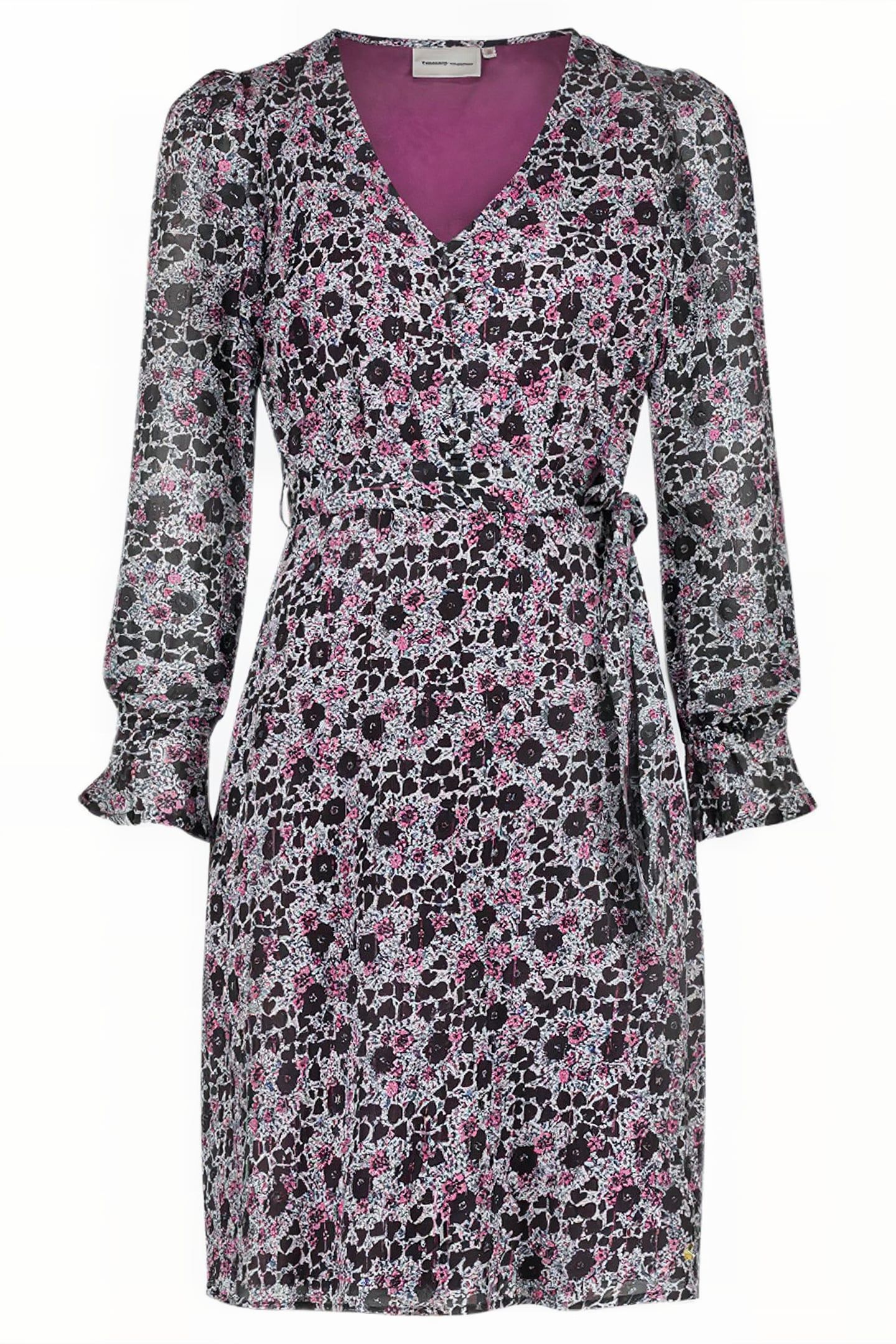 ISABELLA SHORT DRESS WARM WHITE/ANTRA 3