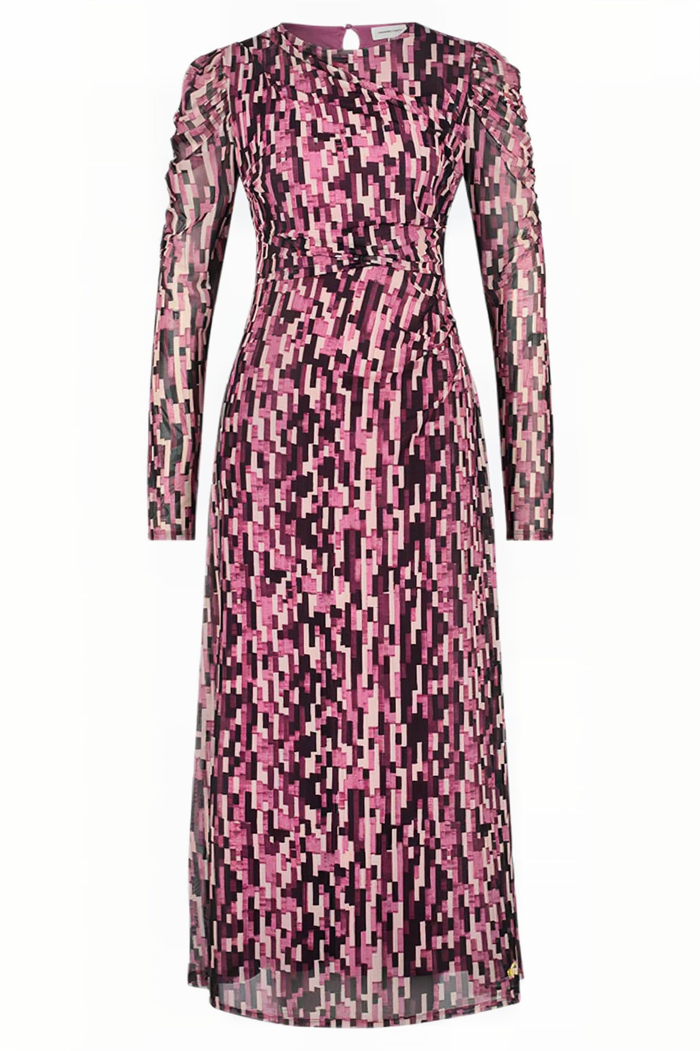 BELLA DRESS PINK MIRAGE/BLACK 3