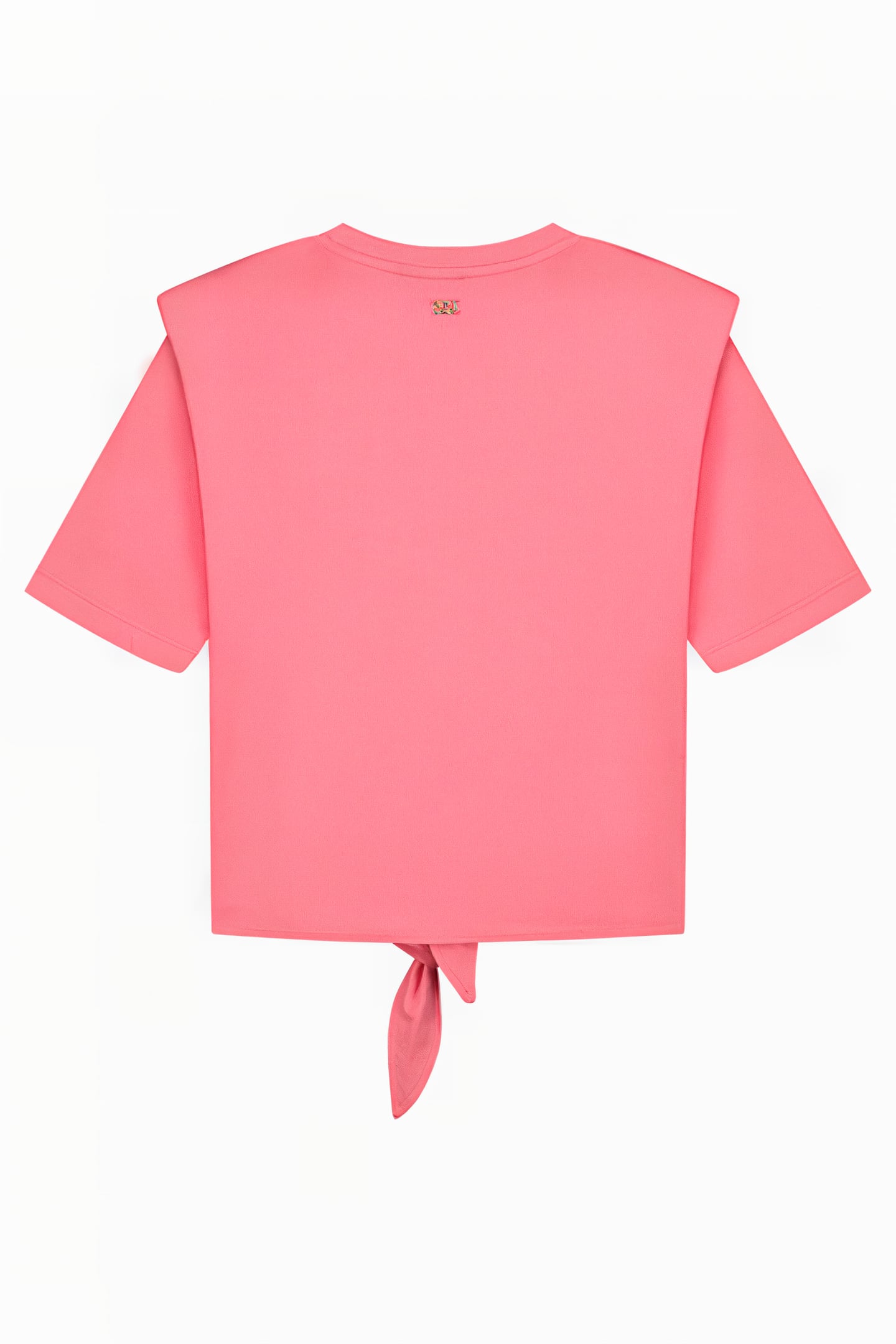PADDED SHOULDER T-SHIRT DESERT ROSE 2