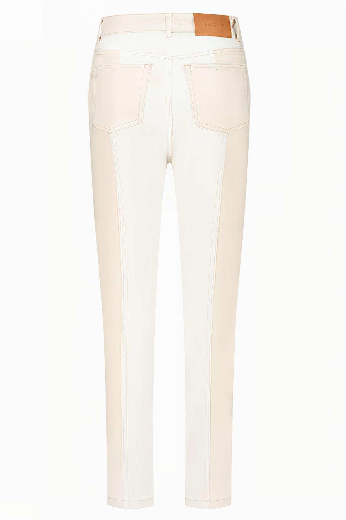 BOY TWO COLOR JEANS BEIGE 2