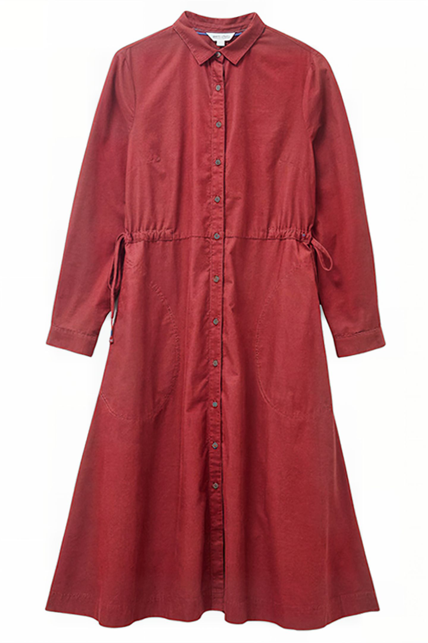 JADE CORD SHIRT DRE MID PLUM 2
