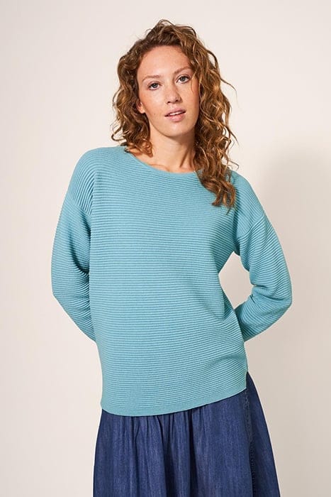 JANA JUMPER MID TEAL 2
