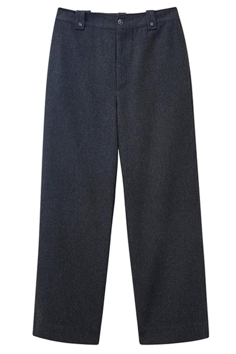 BELLE TWEEDY WIDE LEG TROUSER GREY 2