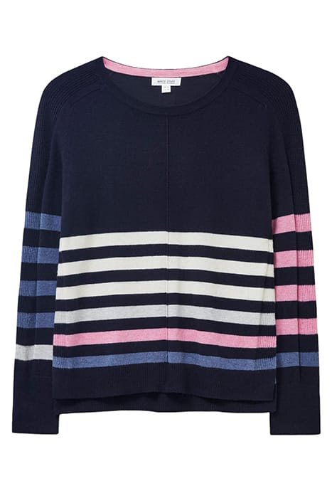 URBAN STRIPE JUMPER NAVY 2