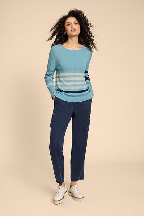 URBAN STRIPE JUMPER BLUE 2
