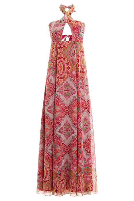 MARCIANO BY GUESS NORMANI HALTER MAXI DRESS TALITHA TILE PRI 3