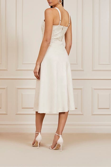 MARCIANO BY GUESS LORRAINE DRESS IVORY BONE 2