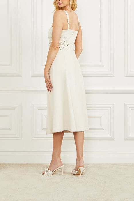 MARCIANO BY GUESS LORRAINE DRESS IVORY BONE 5