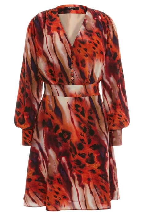 MARCIANO BY GUESS RADIANT ANIMAL SHORT DRESS RADIANT ANIMAL 1