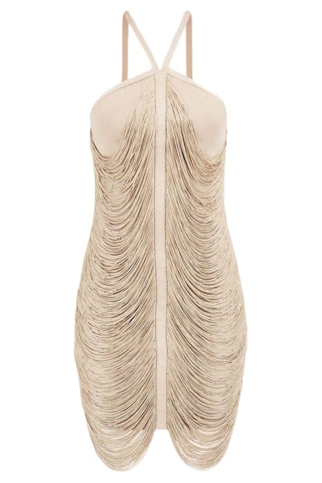 MARCIANO BY GUESS ANALISE BANDAGE DRESS FAWN TAUPE 4