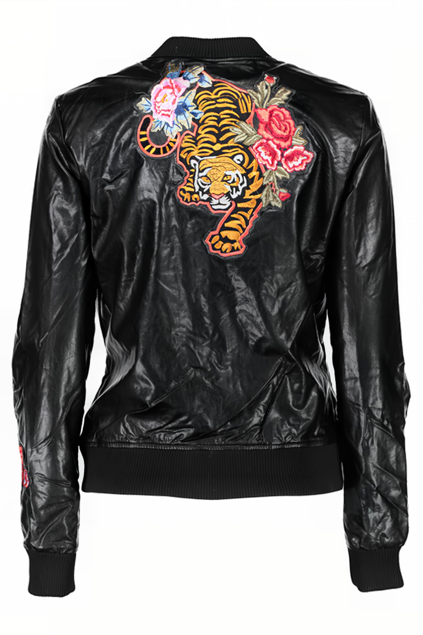 ZINOS PU BRODERIE BLACK 2