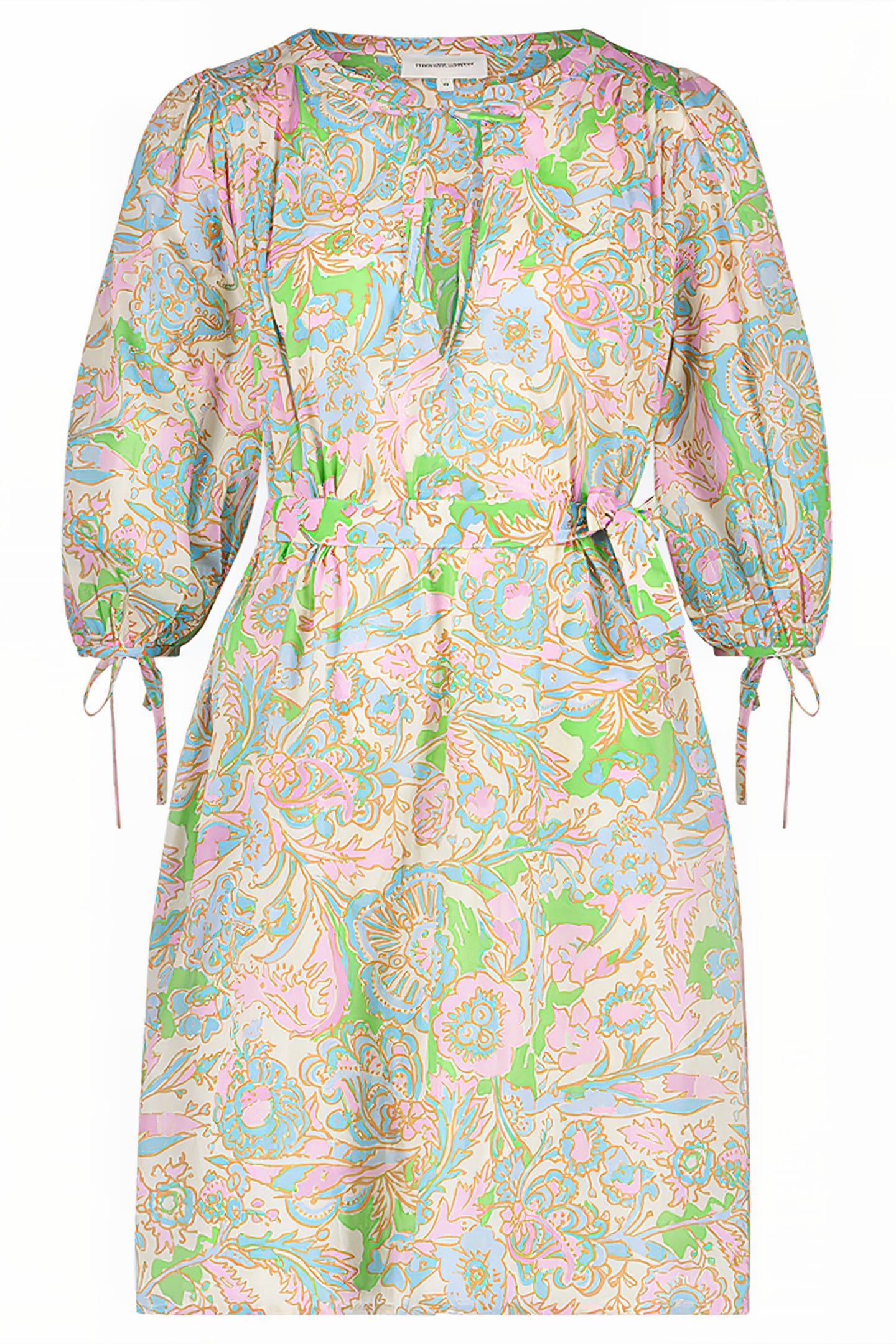 DOVER DRESS SANDY BEACH/PINK CAN 3