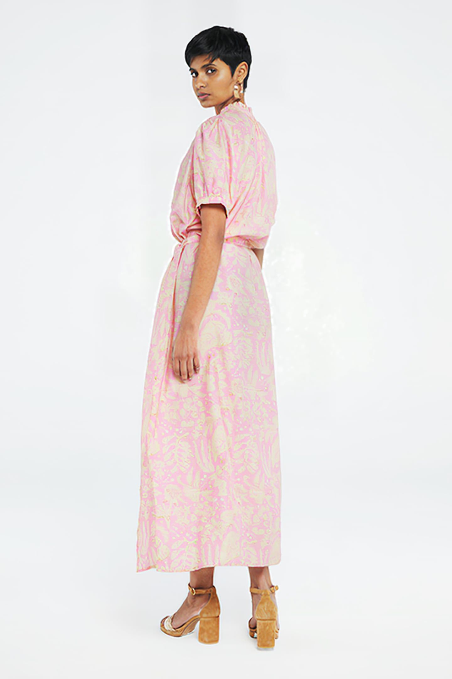 GIRLFRIEND MAXI DRESS PINK CANDY/SANDY BEA 2