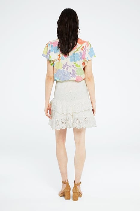 VANESSA TOP CREAM WHITE /PINK PA 3