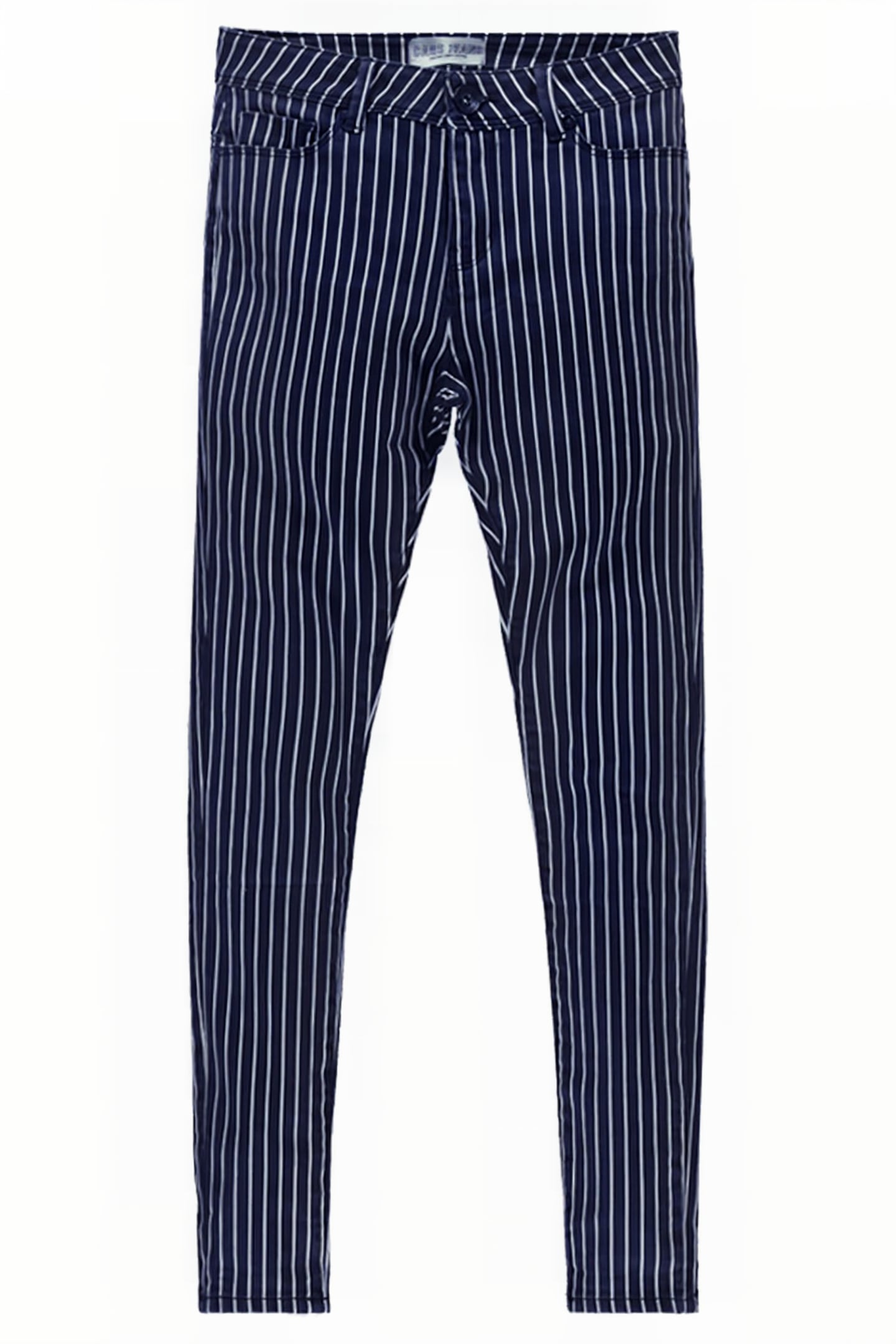 OTILA STRIPE BLUE & WHITE 1