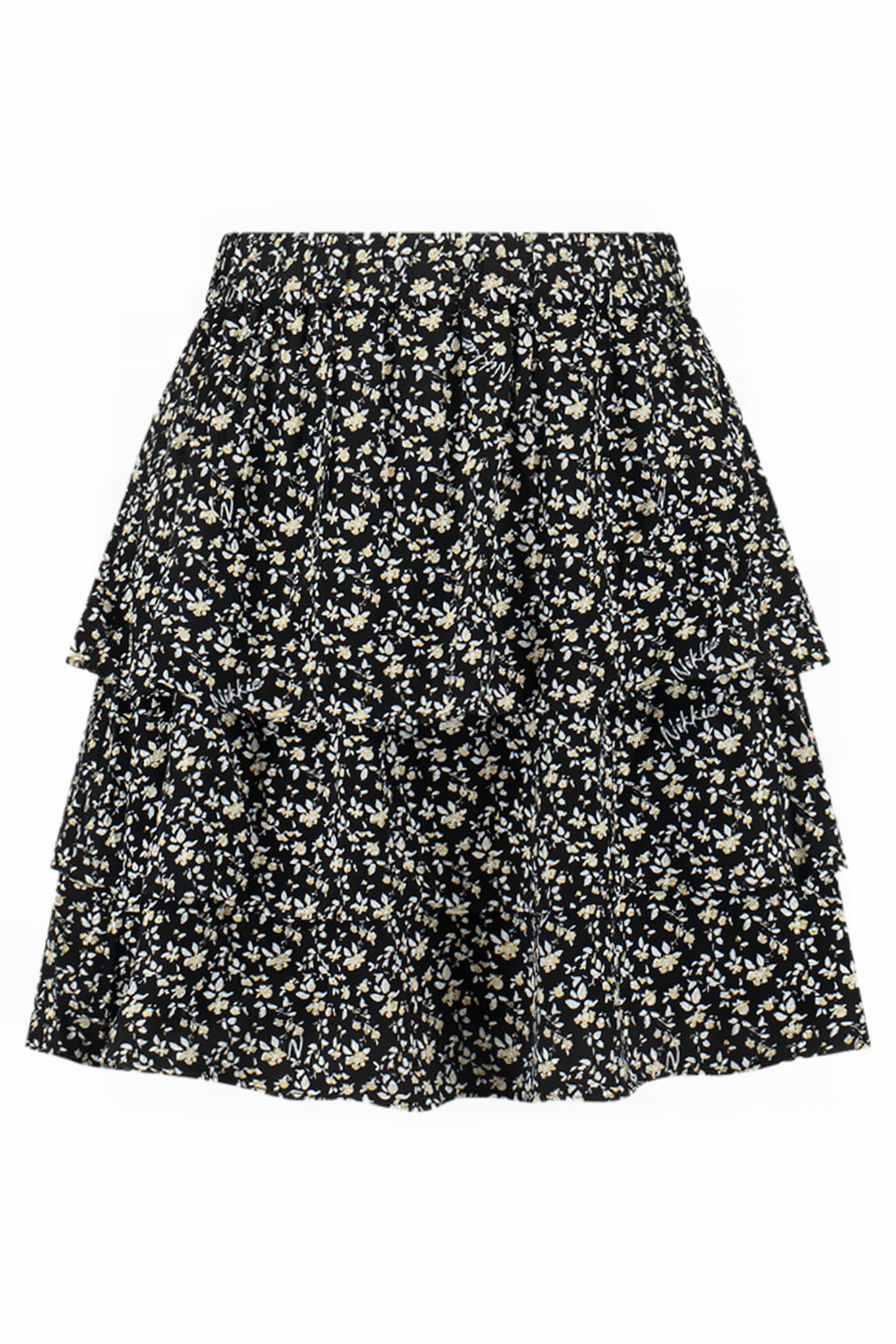 JOSINE SKIRT MULTI BLACK 1