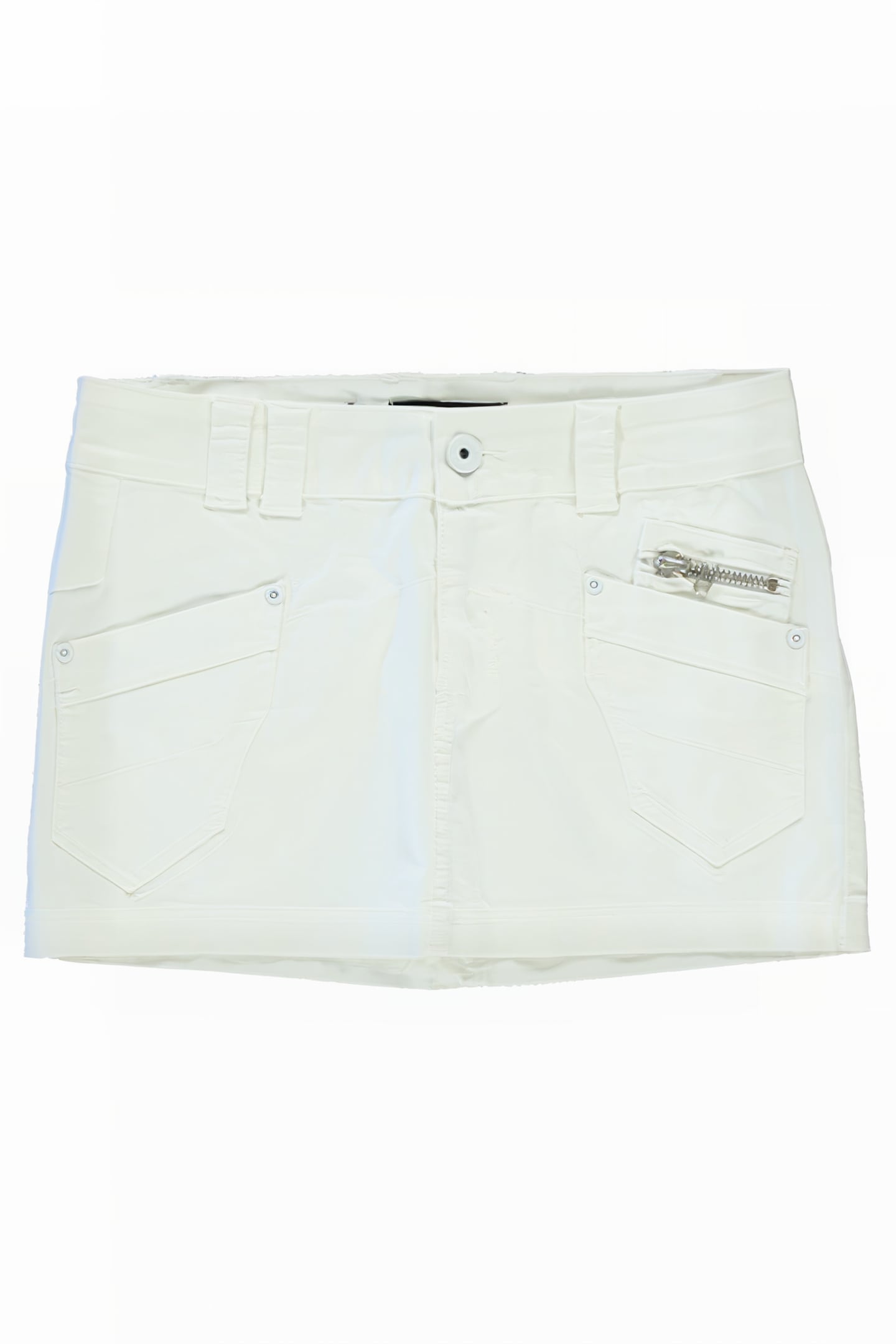 ROVERO SKIRT DENIM WHITE 1