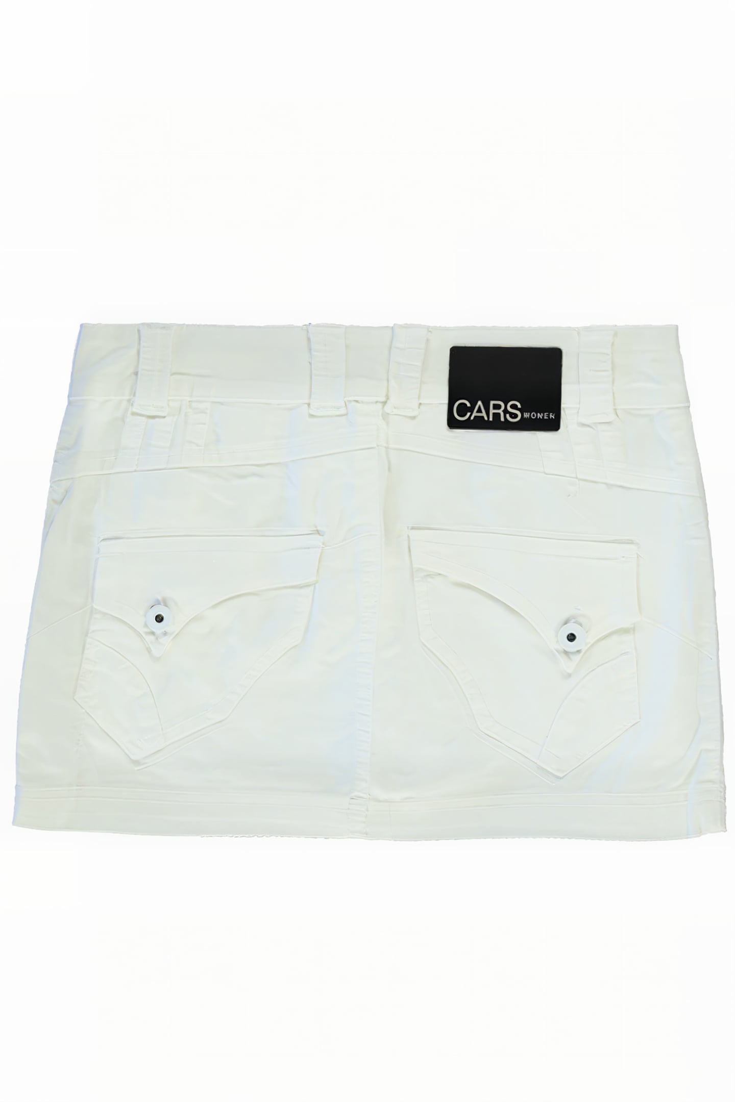 ROVERO SKIRT DENIM WHITE 2
