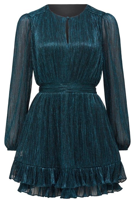 GOLDIE PETITE PLISSE MINI TEAL 4
