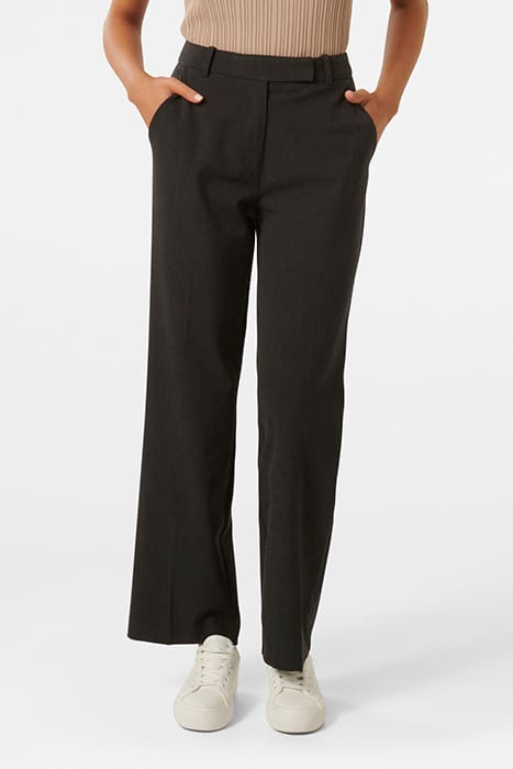 STACEY PETITE SLIM STRAIGHT LEG PANT GREY MARLE 1