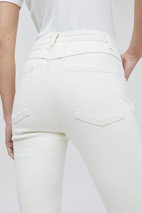 SKINNY PUSHER JEANS CREME 6