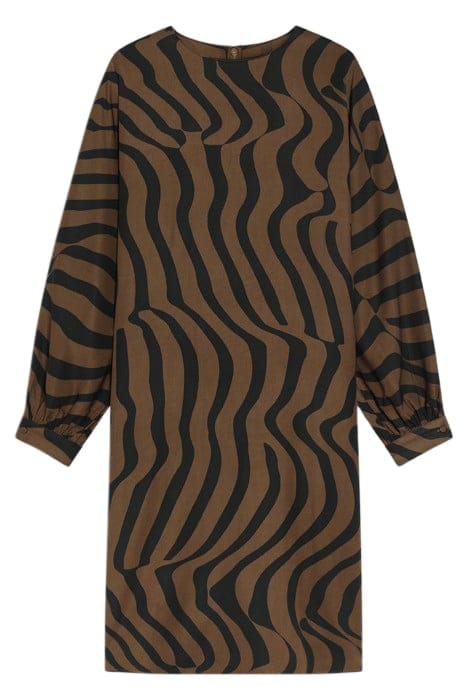 SHIFT SHAPE DRESSES GOLDEN WOOD 2