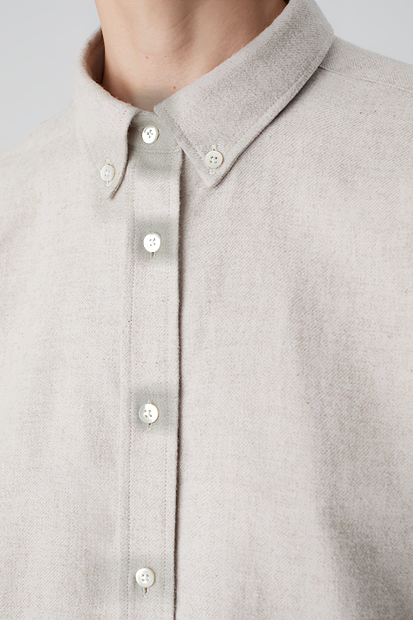 BUTTON DOWN SHIRTS & BLOUSES CEMENT 4