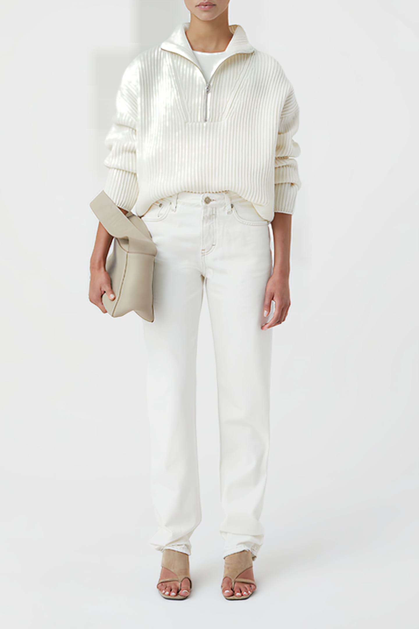 BRISTON JEANS CREME 3