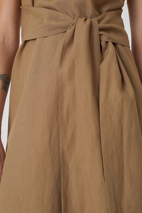 WAISTED BELT DRESSES NUTMEG 7