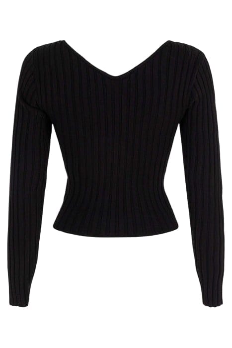 FENNE KNITTED PULL BLACK 2