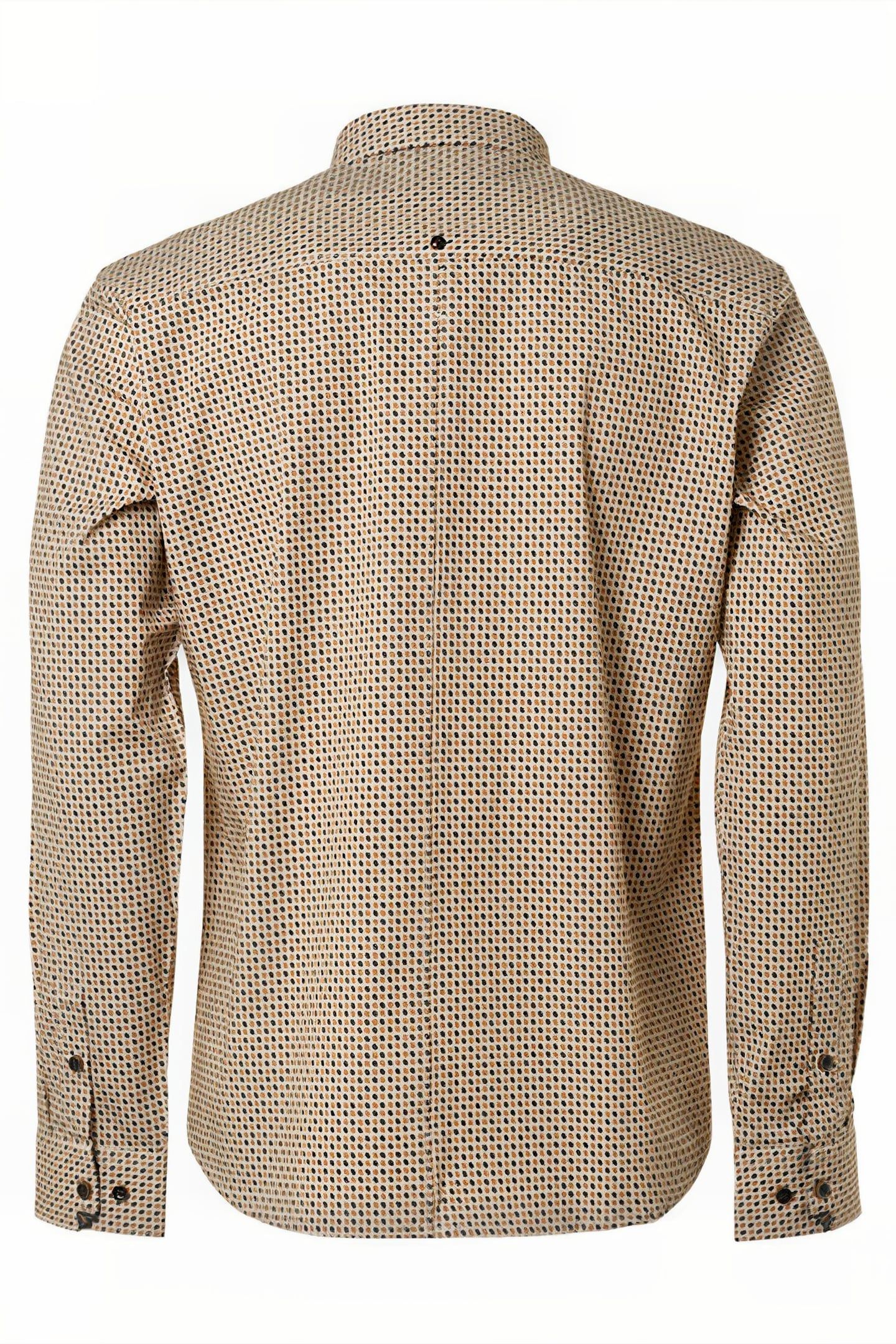 SHIRT STRETCH ALLOVER PRINTED OFFWHITE 5