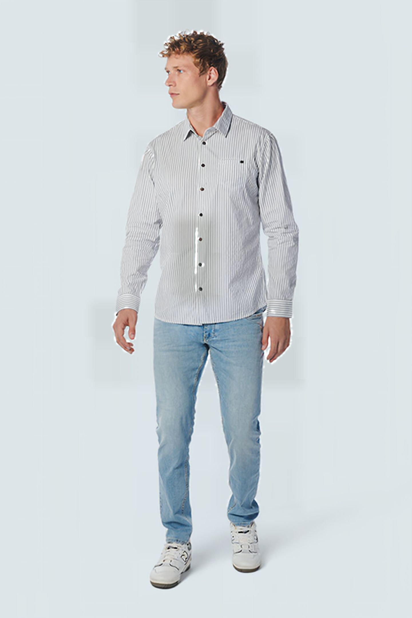SHIRT STRIPES WHITE 3