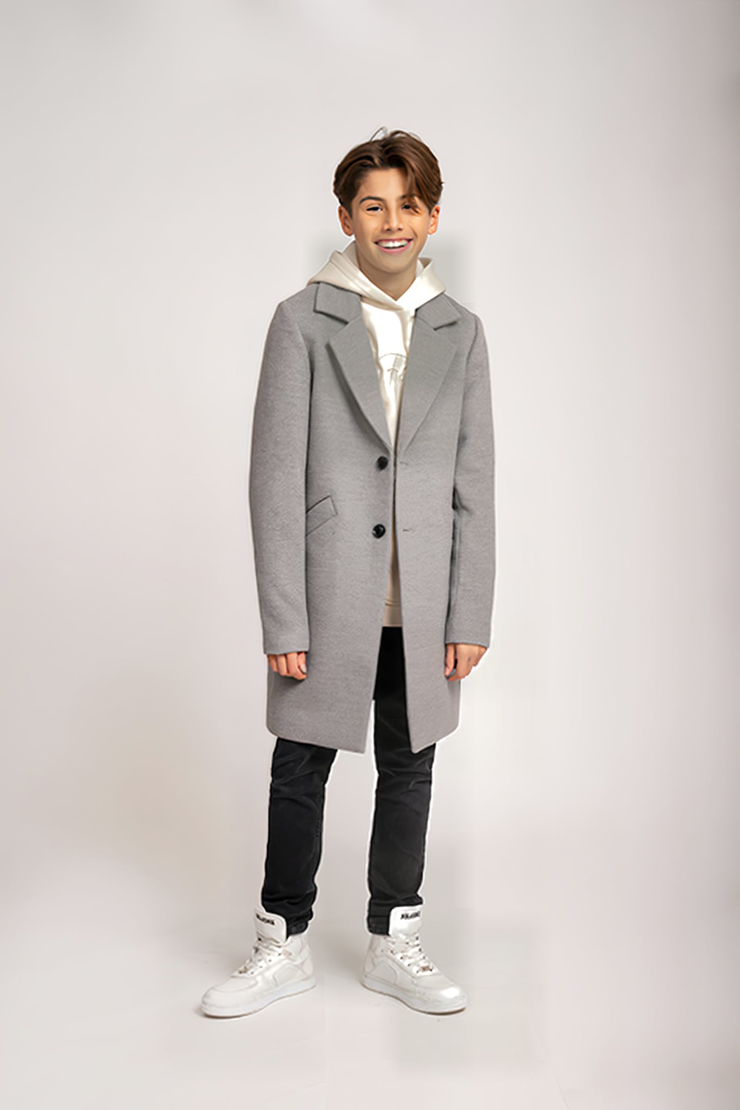 LANCE TOPCOAT GREY MELANGE 1