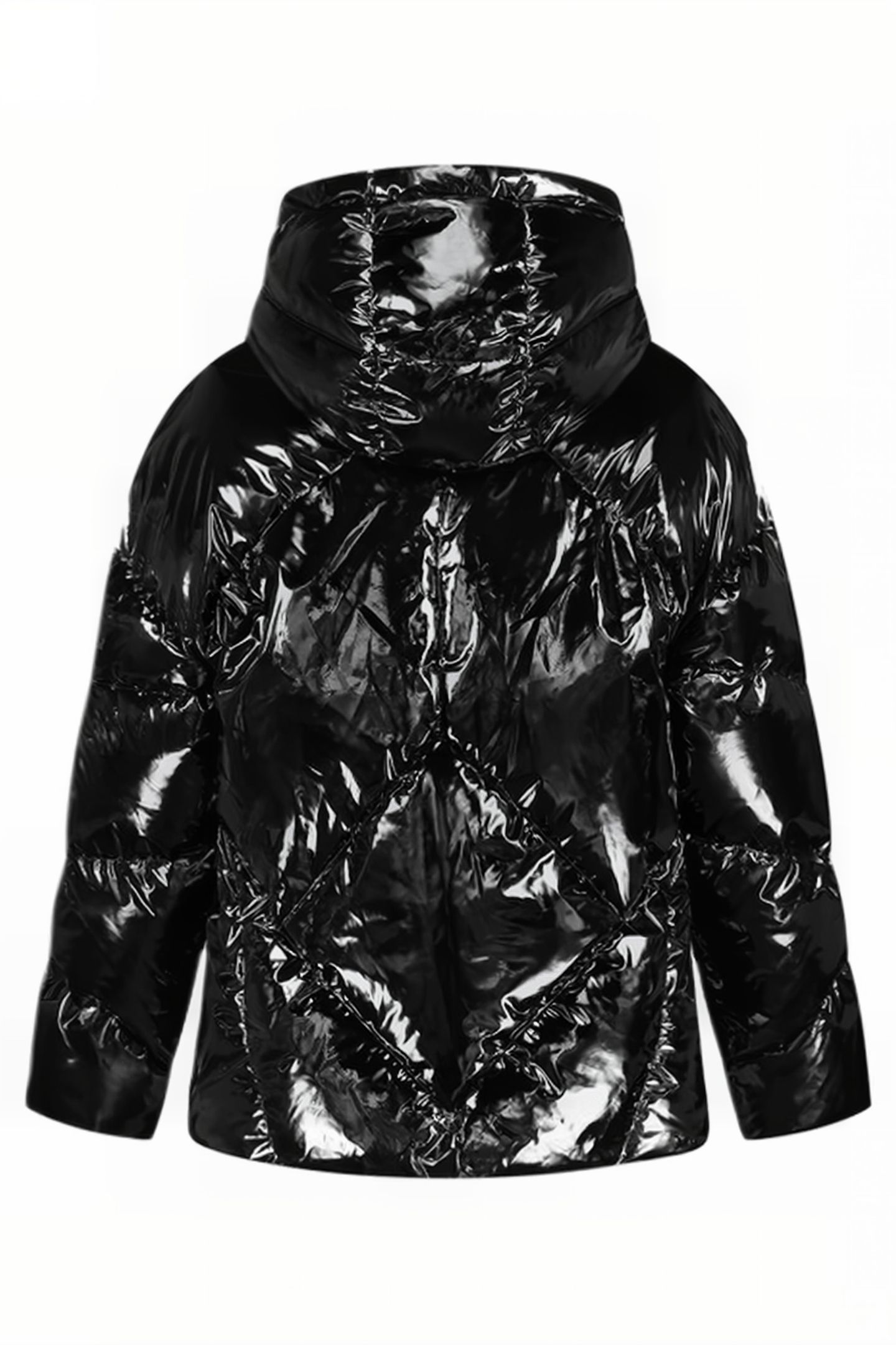 HOLLY SHINY PUFFER BLACK 3