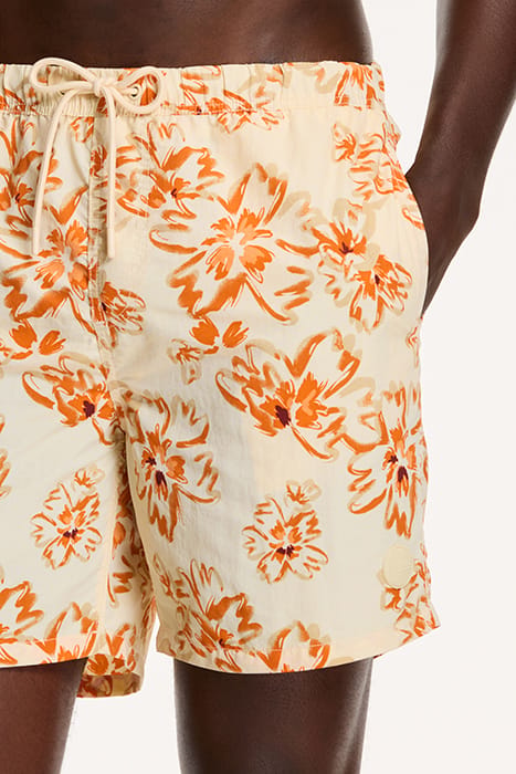 MEN SWIM SHORTS NICK WASHED FLOWER LIGHT BEIGE 7