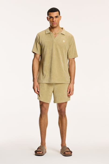 MEN NICO TOWELING POLO BEIGE 3