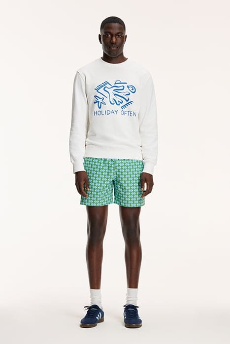 MEN HOLIDAY OFTEN SWEATER JET STREAM WHITE 3