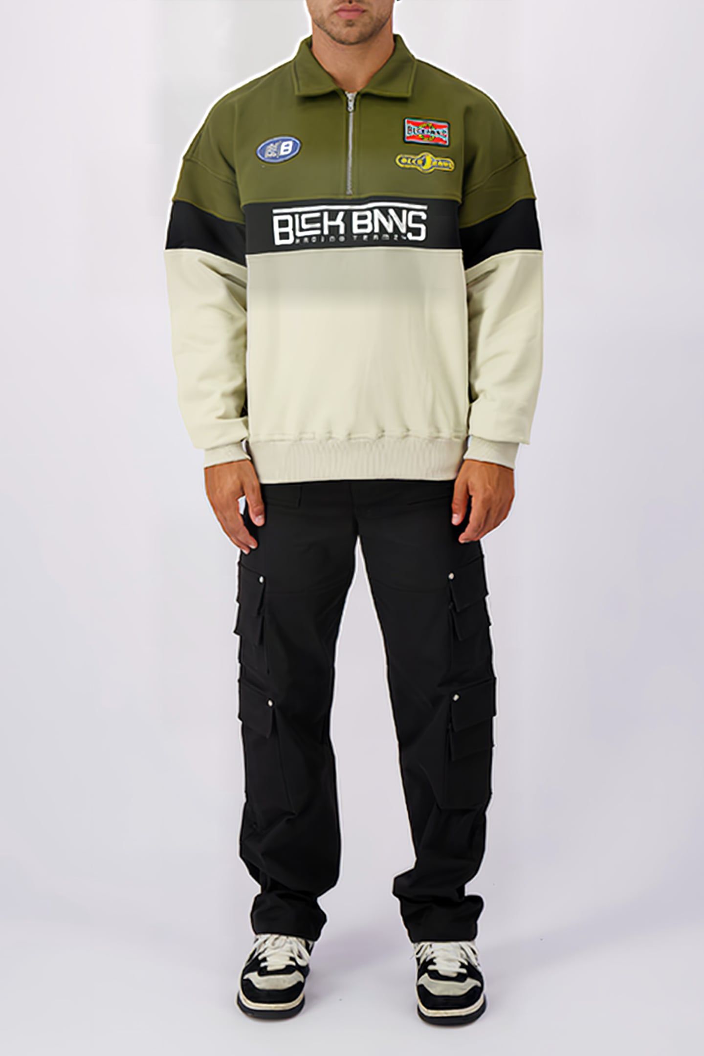RACING ZIPPED SWEATER MULTI-COLOUR 3