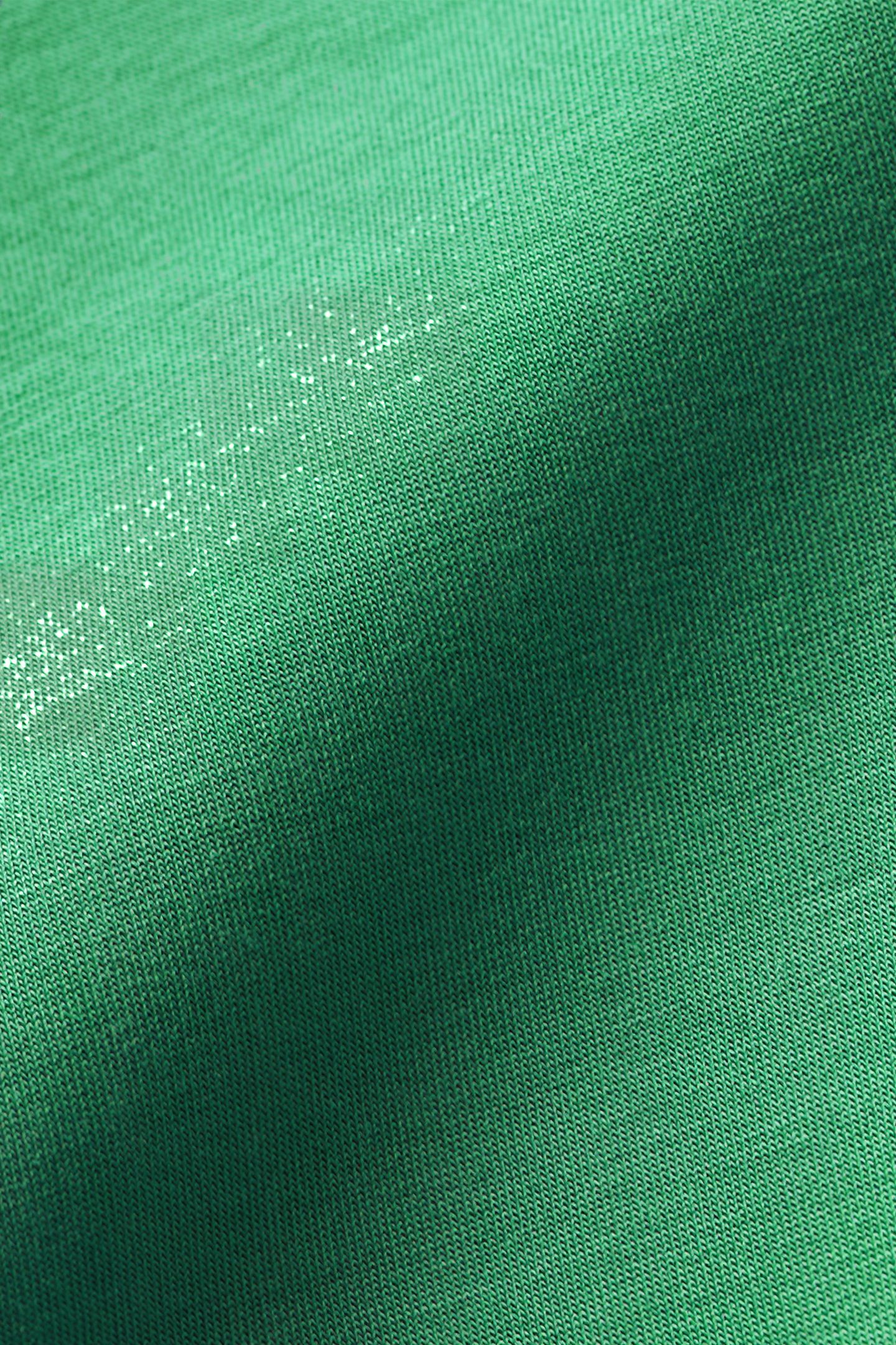V-NECK SLEEVELESS MODAL SWEATSHIRT SCUBA GREEN 8