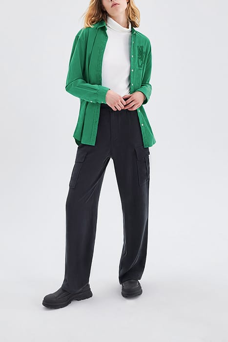 GREEN ORGANIC NEEDLECORD SHIRT 2